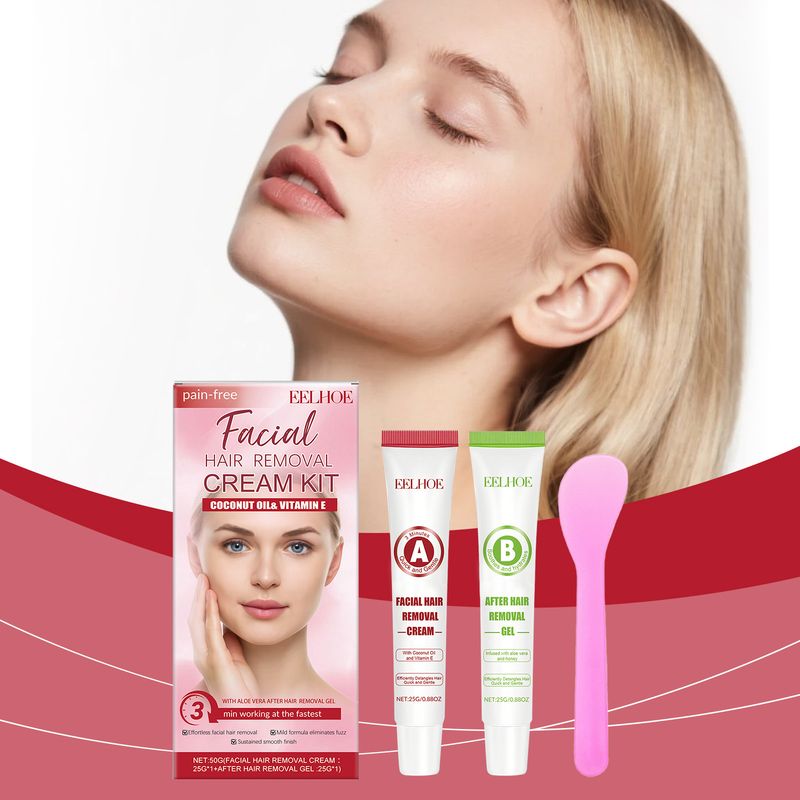 EELHOE Kit Sanfte Reinigungscreme für die Lippen und das Gesicht_voghion.com
