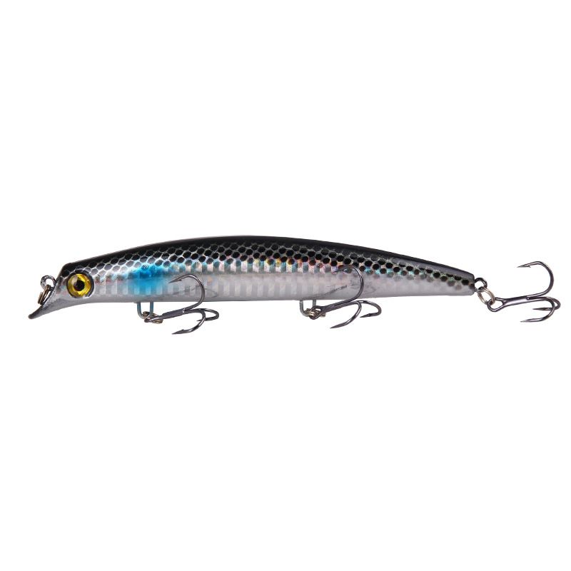 Momeală de alpinism New Wave 12,5 cm/14 g, simulare apă plutitoare, momeală de pește, pescuit de apă dulce, echipament de pescuit maritim_voghion.com
