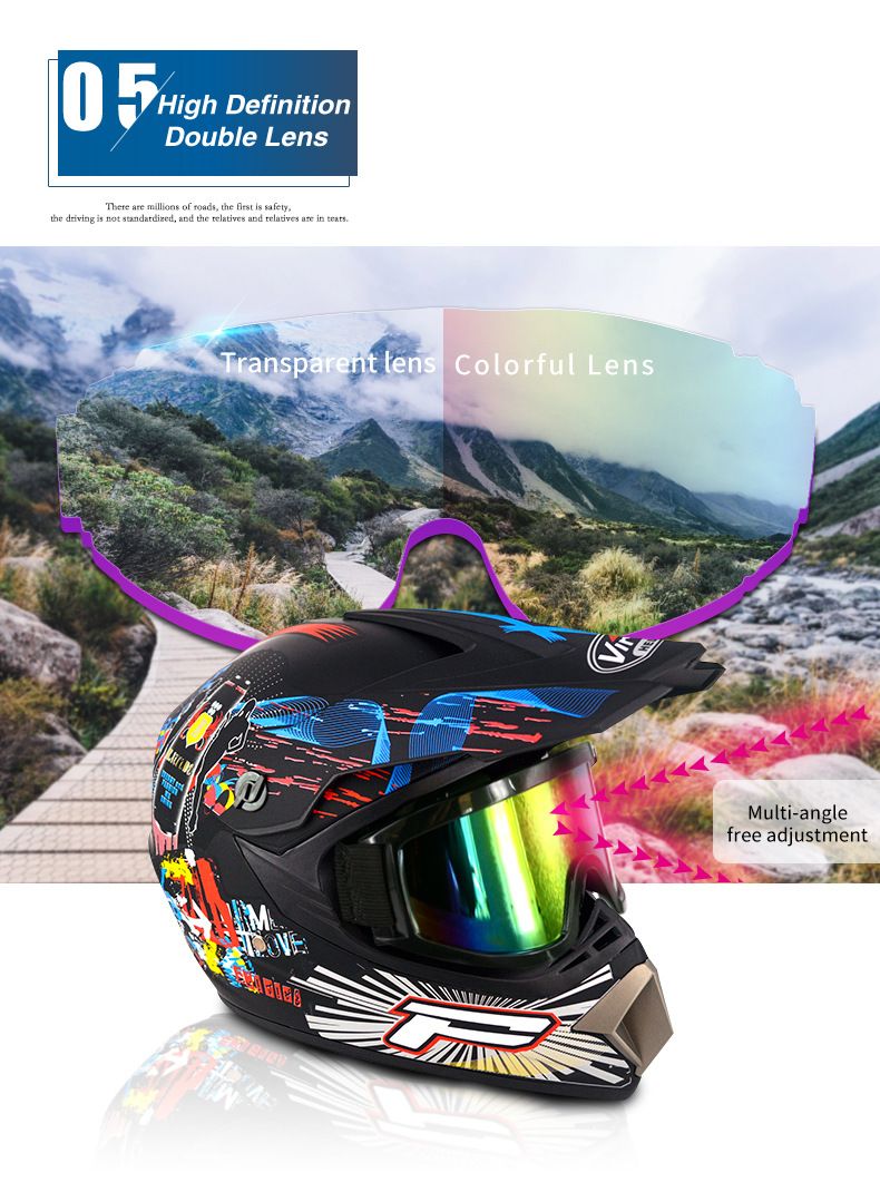 Casco eléctrico de cross country para playa, para descenso de montaña, casco integral para niños y adolescentes, casco de kart_voghion.com