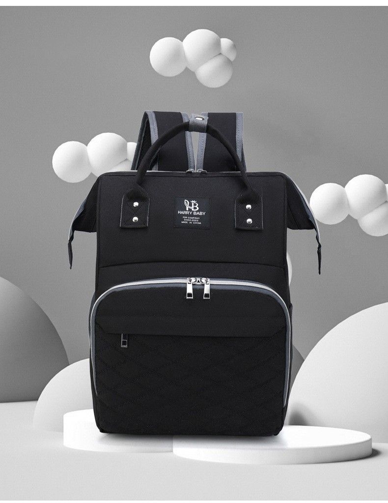 Diaper Bags Backpacks New Large Capacity Multifunctional Mom Usb Charging Oxford Cloth Portable Mother and Baby Bag_voghion.com