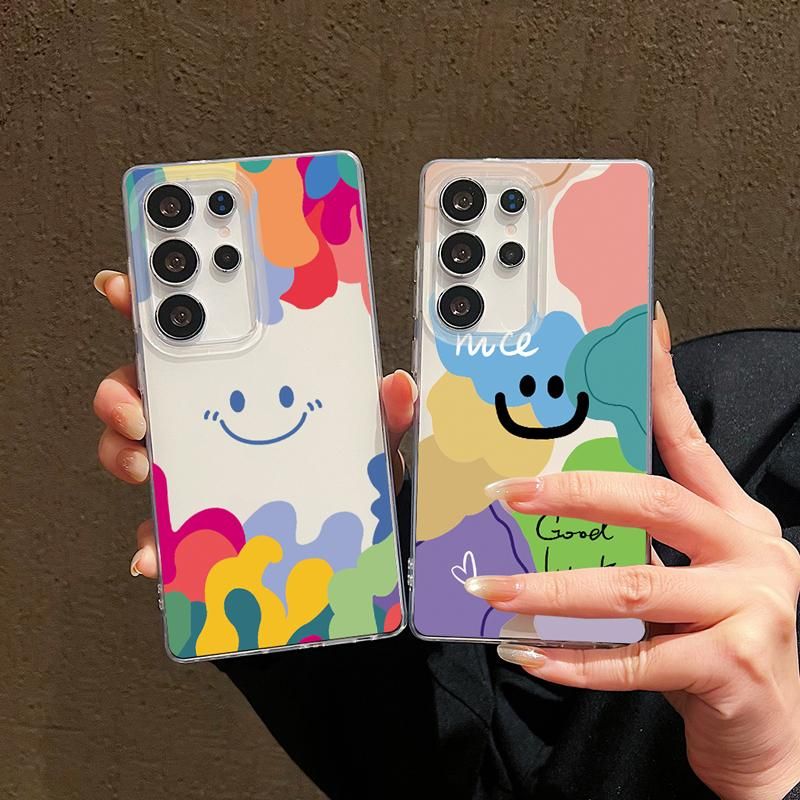 For Infinix Hot 9 10 11 20 Play 50 Pro+ Note 30 Pro Smart 6 7 8 9 GT 20 Pro IMD Good Luck Nice Smile Phone Case Soft TPU + Plastic Protective Cover_voghion.com