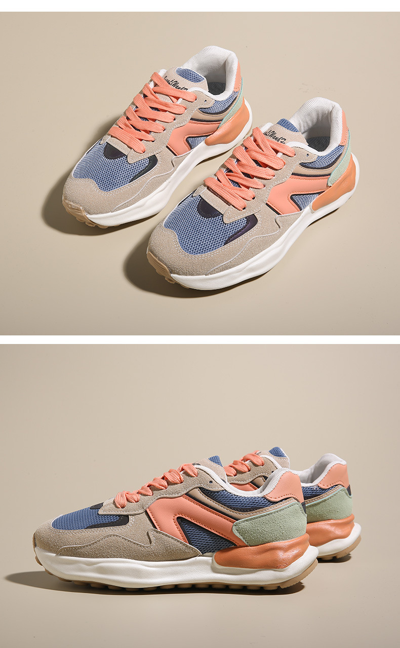 Women's Summer New Chunky Platform Sneakers For Women - Style Retro Running Shoes (Breathable & Lightweight, Round Toe Design)_voghion.com
