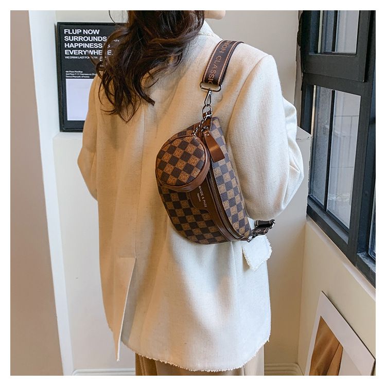 Frühling Neue Damentasche Koreanische Mode Brusttasche Taillentasche Bequeme Trendy Nischen-Schulter-Umhängetasche_voghion.com