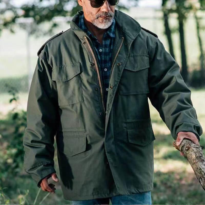 Shfy men's military uniform, cotton jacket, coat, outerwear_voghion.com
