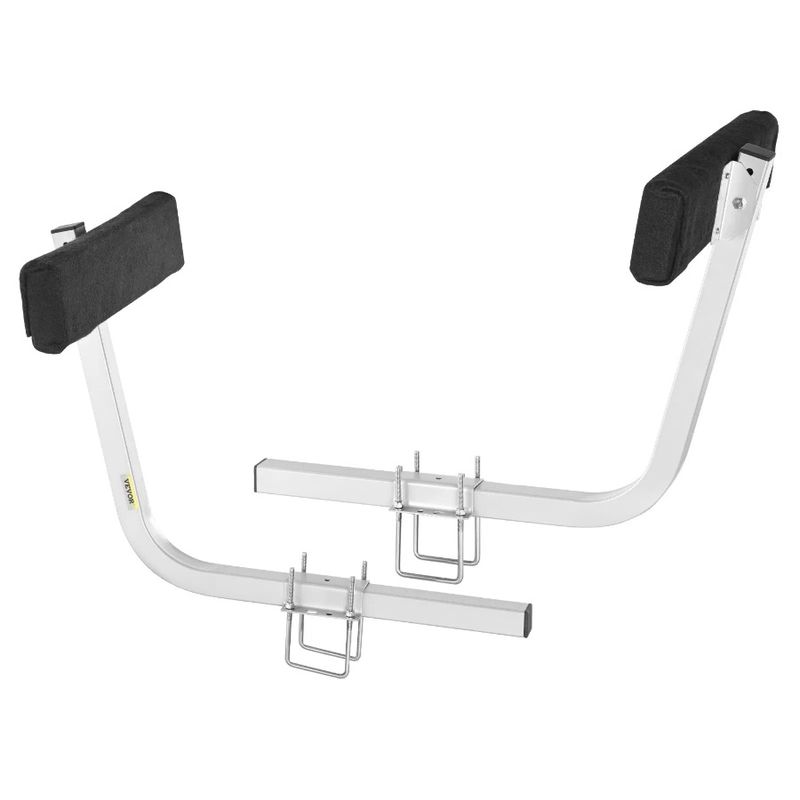 Supporto per pali di supporto regolabili e durevoli con guida a rulli, coppia adatta per rimorchi marini, guide in acciaio, cuccetta Ibly 27,6' Robusto_voghion.com