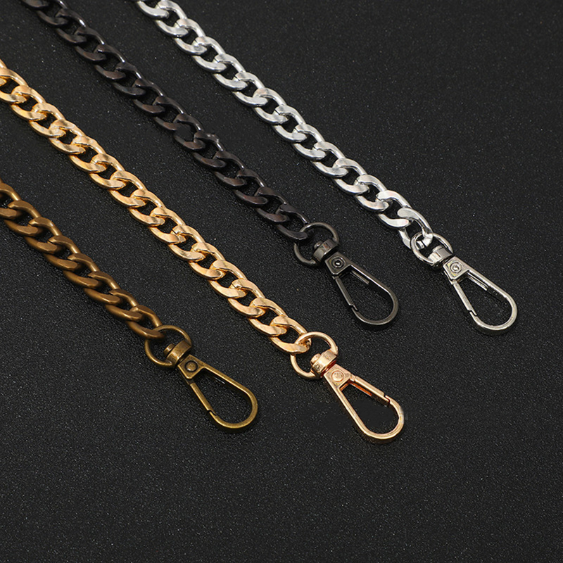 Lihanbao somas ķēdes siksna Lieljaudas metāla āķa skava Crossbody rokassomiņa Messenger soma plecu siksnas maiņas soma DIY aksesuāri_voghion.com