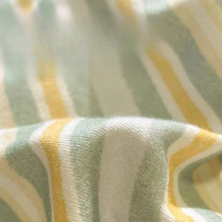 Set di biancheria da letto minimalista in puro cotone, copripiumino, lenzuola e gonna da letto, autunno/inverno 2025, nuovo e spesso_voghion.com