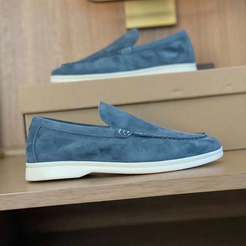 Damen 2023 Neue Leder Flache Unterseite Lazy Casual Vielseitige Le Fu Damen Britische Single Herrenschuhe_voghion.com