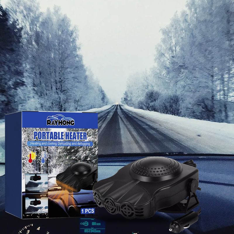 Car defrosting and snow defogging device Car glass portable defogging and deicing fast melting snow heater_voghion.com