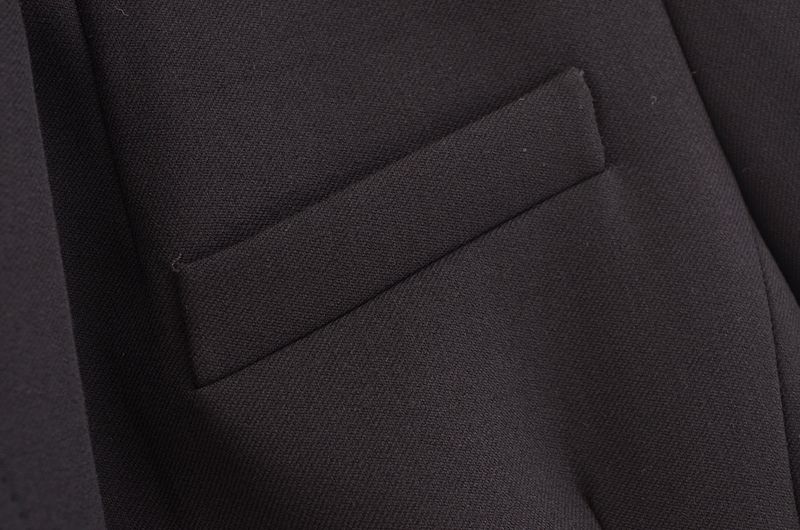 GraceChic 2024 Autumn New Women's Fashion European American Style Shoulder Padded Slim Fit Blazer And Skirt 8805707 8898707_voghion.com