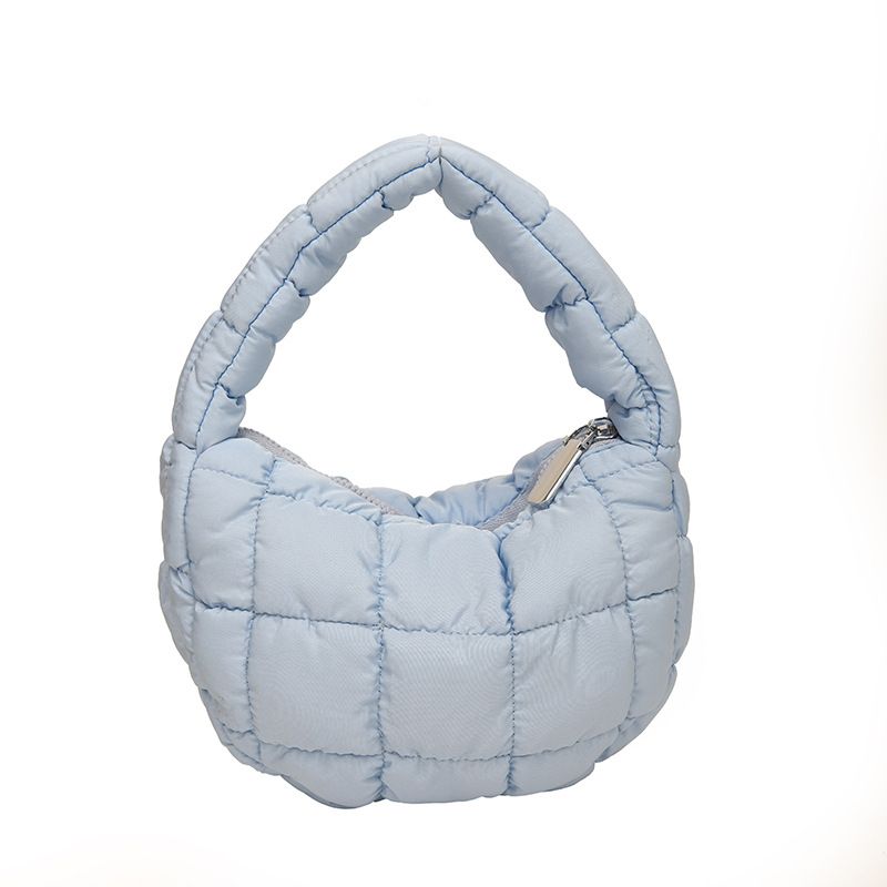 Borsa a mano mini versatile e dolce da donna, in stile coreano, di alta qualità, con plissettatura a nuvola e nuova moda._voghion.com