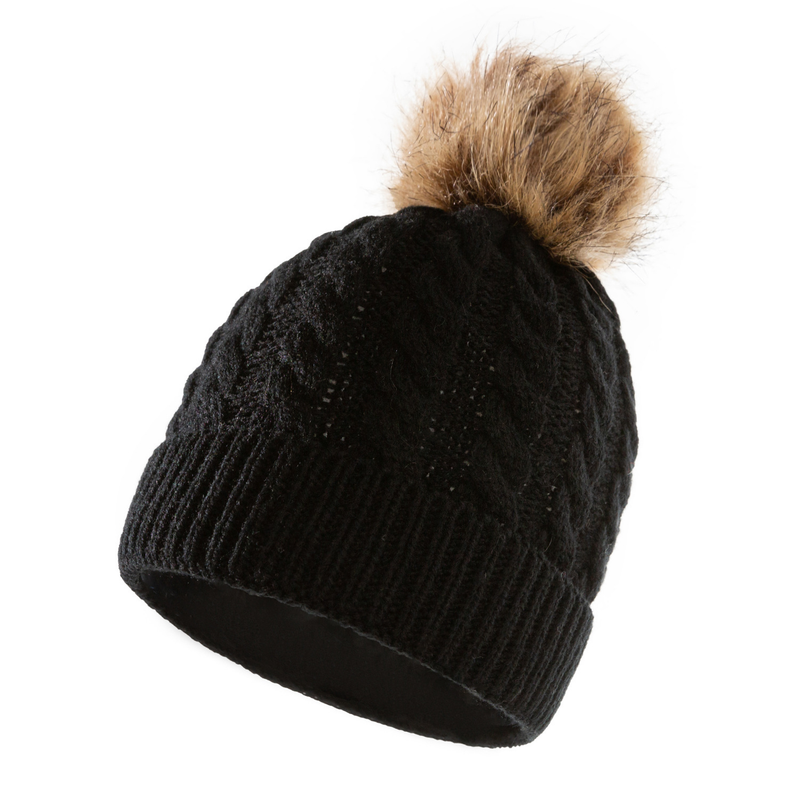 Baby clothing wool monochrome twist warm children's hat scarf gloves two or three sets_voghion.com