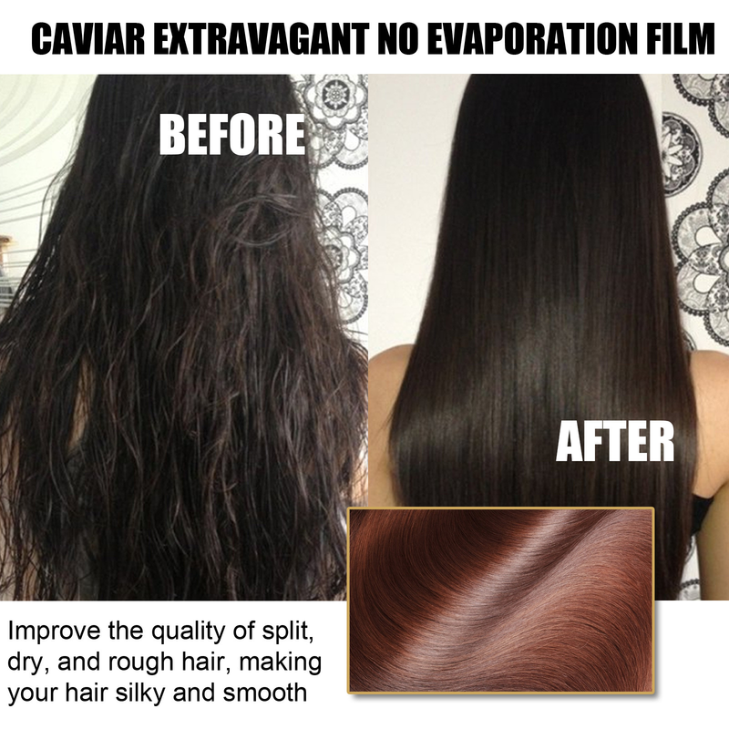 EELHOE Caviar Luxus-Feuchtigkeitsmaske, tiefenwirksamer, weichmachender Conditioner für besänftigendes Haar_voghion.com
