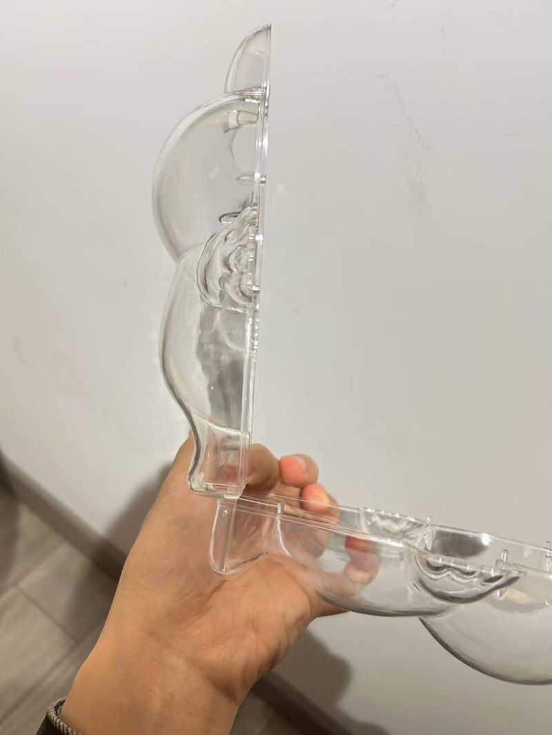 Acessórios para bonecas LBB Capa protetora de vinil de primeira geração Capa protetora de alta transparência Anti-riscos Capa contra poeira Bolsa para guardar roupas de bebê_voghion.com