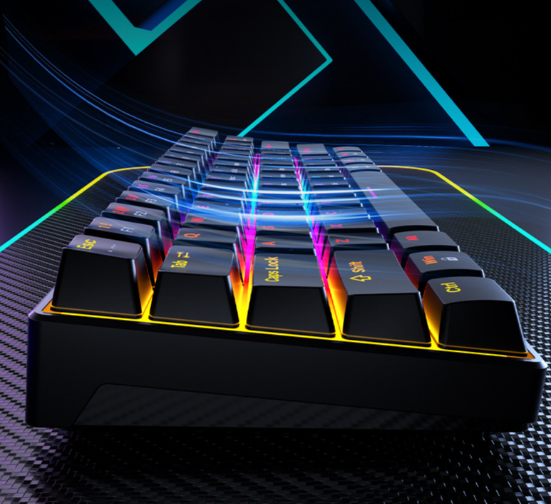 Mechanical Set Wired Blue Switch Gaming Office Laptop Desktop Computer Accessories Keyboard Mouse Macro_voghion.com