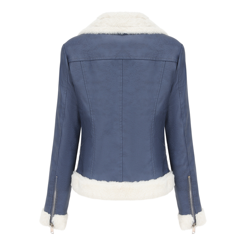Giacca casual da pendolare termica a maniche lunghe con revers da donna_voghion.com