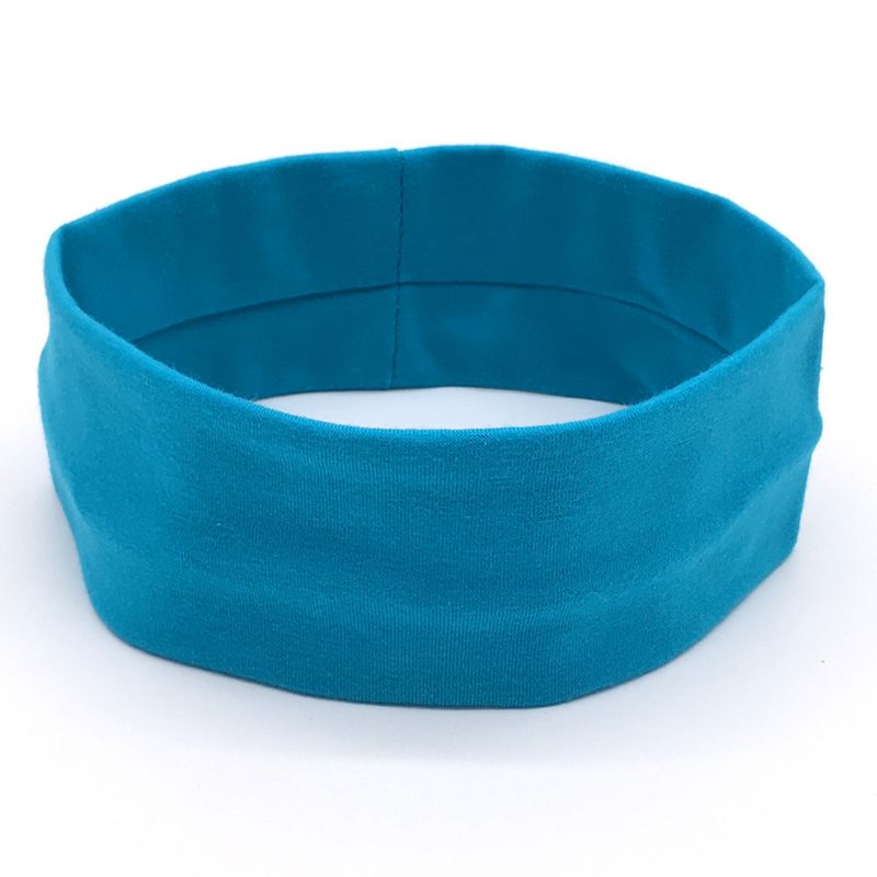 Faixa de cabeça elástica de ioga mais vendida Faixa de cabeça esportiva fitness para corrida com absorção de suor Faixa de cabeça simples coreana Faixa de cabeça com lenço_voghion.com