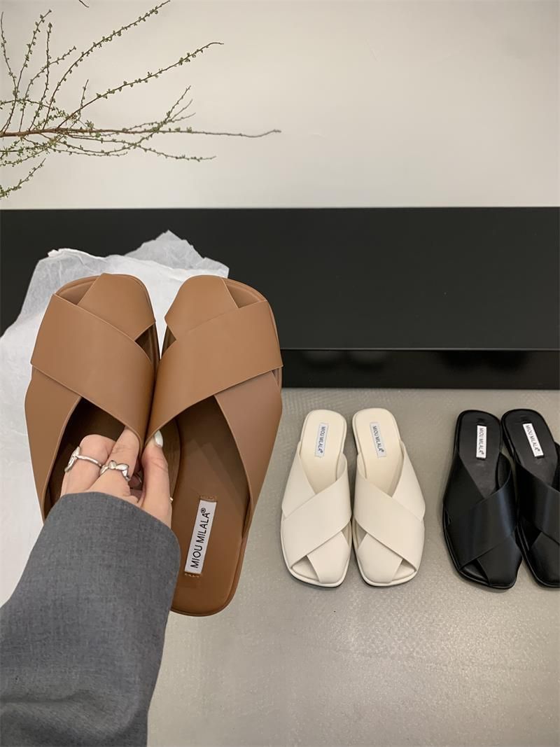 Pantofi de damă Half Dragged primăvara/vara 2024_voghion.com