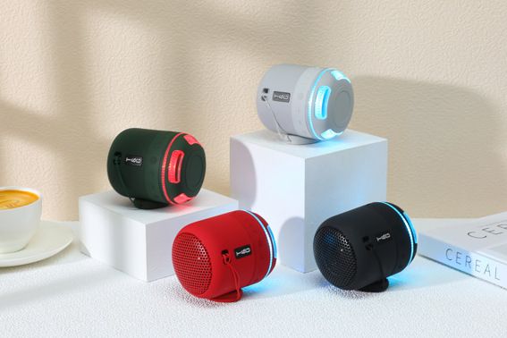 TG294 LED-lys, Bluetooth-højttaler, udendørslys, farverig subwoofer, bærbar højfrekvent kvalitetskortindsættelse_voghion.com