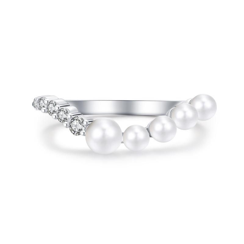 Tancise Anello in argento con zirconi classici Gioielli da donna Promessa di nozze Regalo per feste_voghion.com