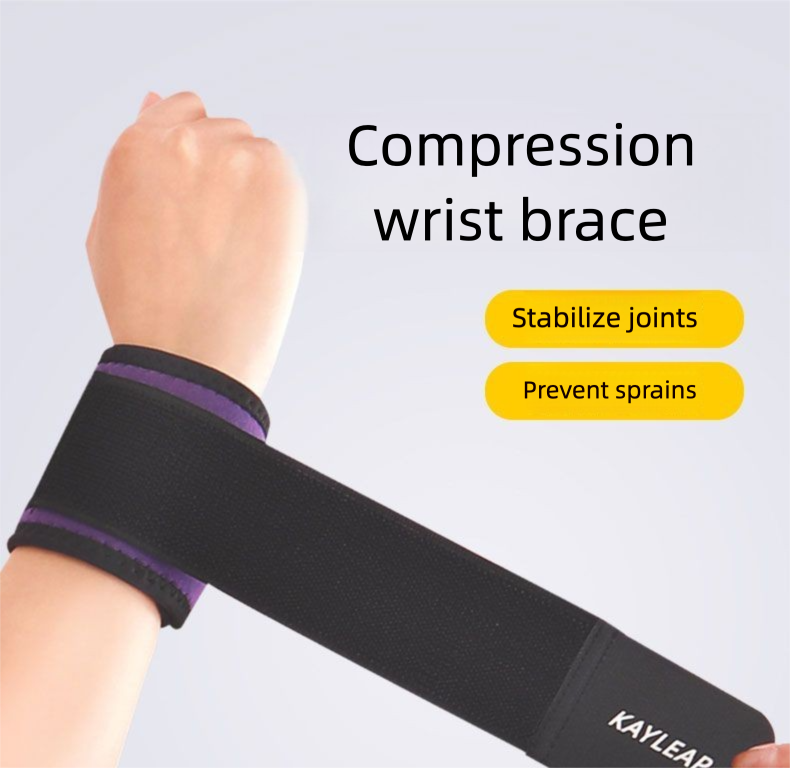 Handgelenkbandage zur Unterstützung bei Verstauchung und Sehnenscheidenentzündung, geeignet für Frauen und Männer, zur Schmerzlinderung und Kompression bei Überbeanspruchung, wärmt das Gelenk._voghion.com