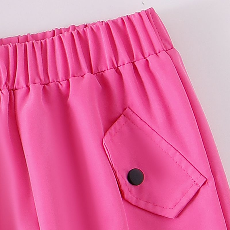 Kinderkleidung Kinderanzug Herbst- und Wintermode für Mädchen mit Schmetterlingspatch, Oberteil, Overall, Hose, zweiteiliger Anzug_voghion.com