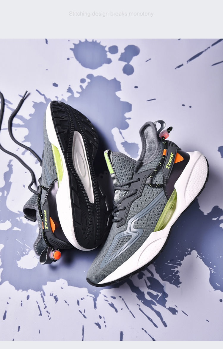 Scarpe da basket da uomo Sneakers in tessuto sintetico Leggere e traspiranti con assorbimento degli urti_voghion.com