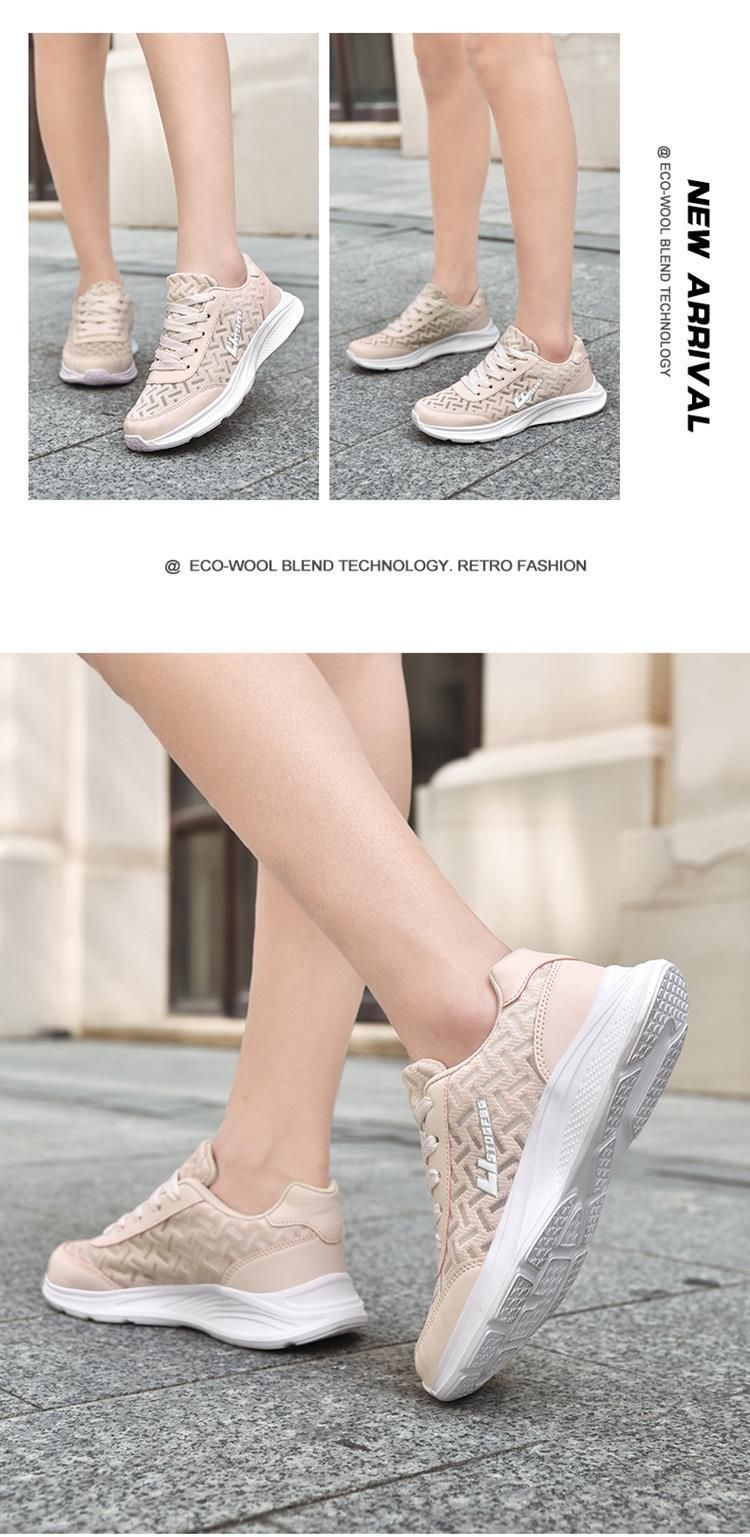 Women's sports summer mesh breathable lightweight running shoes, versatile soft soles, casual travel shoes for women_voghion.com