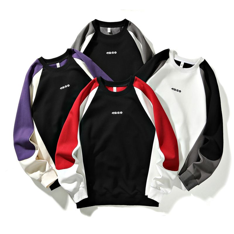 Pullover Neue Modemarke Gedruckt Langarm T-Shirt Herren Frühling und Herbst Freizeit Lose Unterlage Kleidung 0C3_voghion.com
