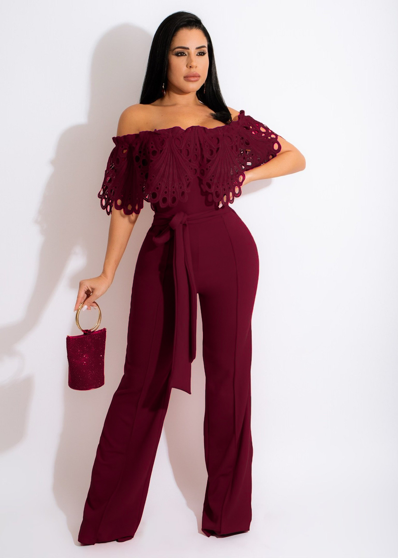 Europeisk och amerikansk sexig fashionabel enfärgad jumpsuit med tubtopp_voghion.com
