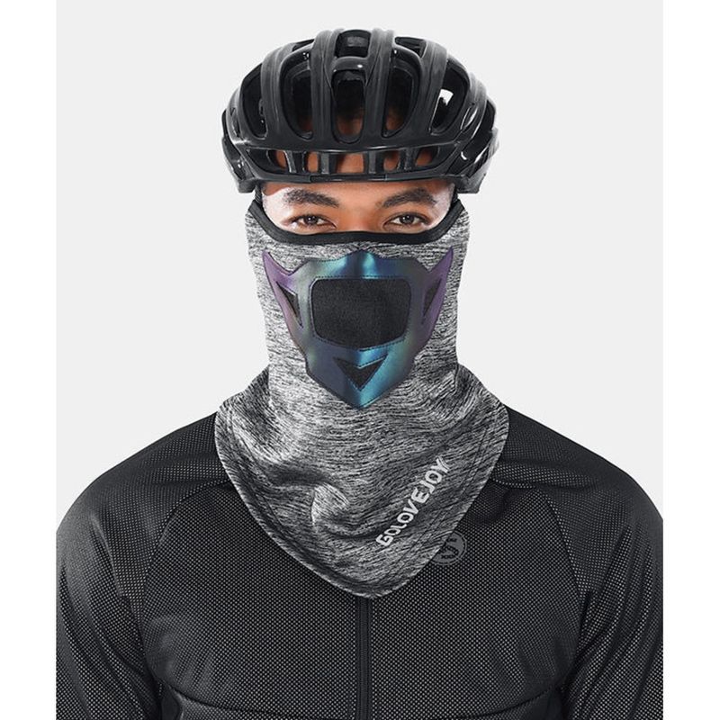 Masque d'oreille coupe-vent chaud pour cyclisme en plein air, hiver, moto, chauffe-visage complet_voghion.com