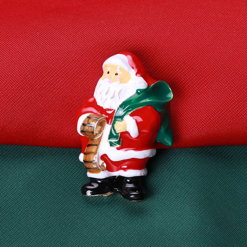 Broche goutte d'huile en alliage incrusté de diamants, faite main._voghion.com