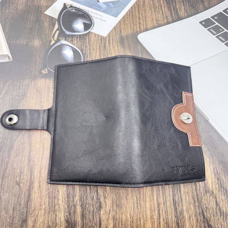 Herren Geldbörse Lang Herren Portemonnaie Multi Card Organizer Kartentasche Anzugtasche Lang West Clip Clutch Bag_voghion.com
