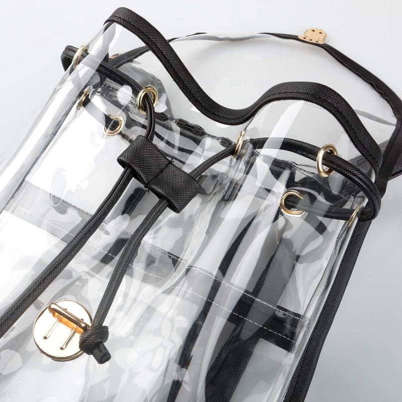 Zaino visivo per zaino da viaggio per esterni Andralyn in PVC di grande capacità_voghion.com