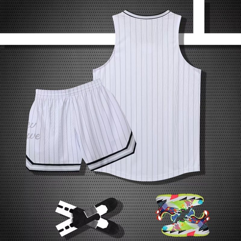 Maillot de basket-ball pour hommes, maillot d'équipe d'entraînement de compétition de Festival de printemps, impression de style américain, ensemble pour hommes, 2023_voghion.com