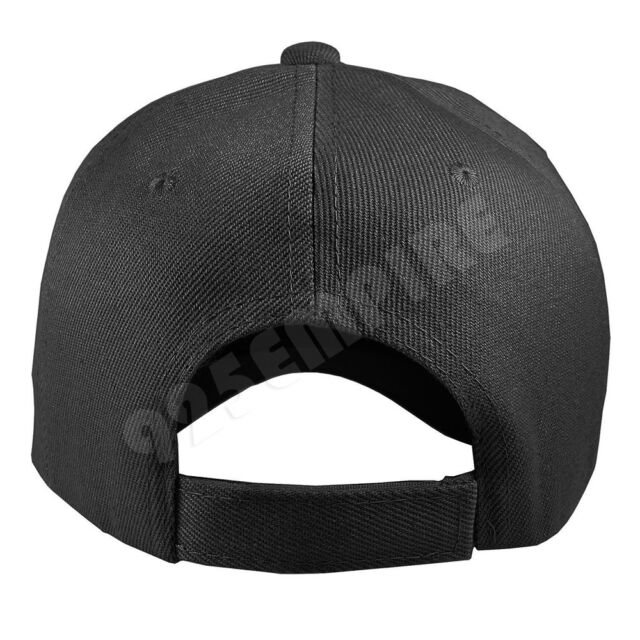 Gorra de béisbol ajustable de color sólido, paquete de 12 unidades_voghion.com
