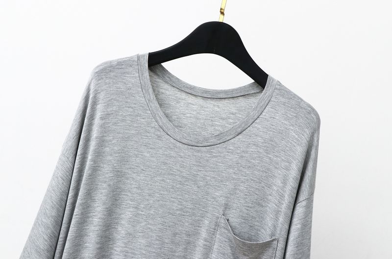 Men's Pajama Set | Modal Cotton Short Sleeve Knee Length Loose Large Home Casual Style-XL_voghion.com