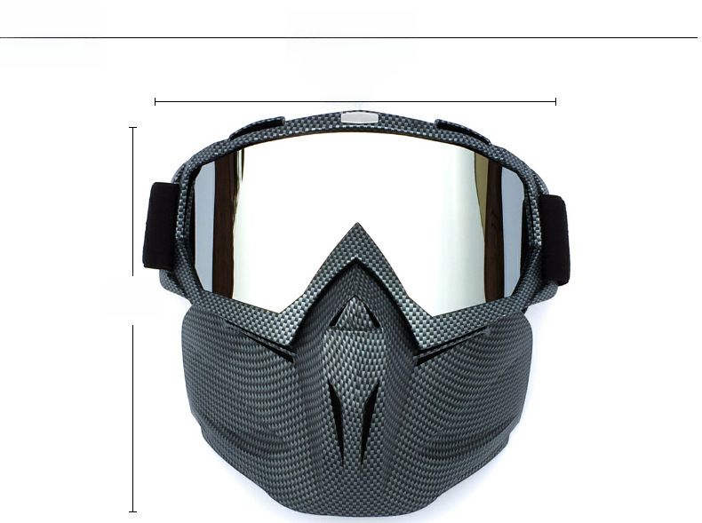 Lunettes de cyclisme, lunettes de moto tout-terrain, lunettes spéciales pour masque facial, lunettes d'extérieur, lunettes de casque, lunettes de protection_voghion.com