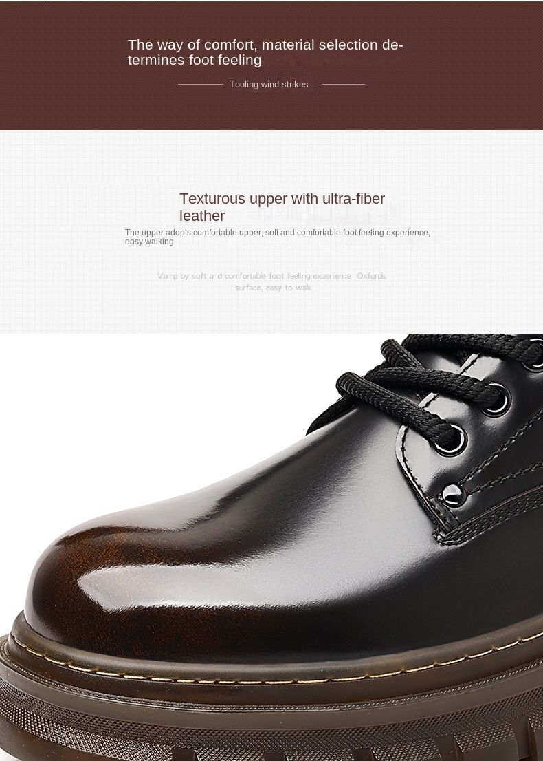 Outdoor Casual dicke Sohlen High Top Schuhe Arbeitskleidung Retro Martin Stiefel_voghion.com