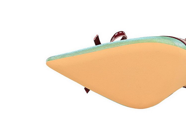 Elegante Stiletto-Absätze mit Schleife für Damen – Pumps mit spitzer Zehenpartie und offener Rückseite und bequemer Polsterung, perfekt für Partys und Abendveranstaltungen_voghion.com