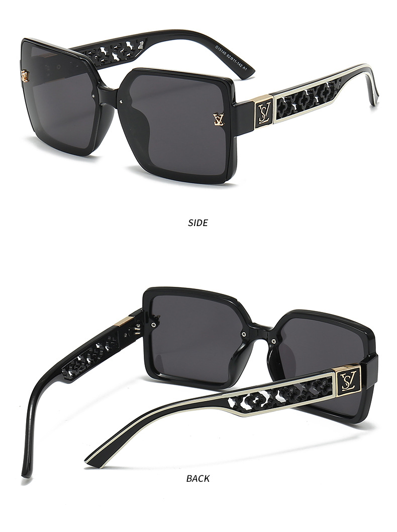2024 New Fashion Shading HD High Beauty Männer a Fraen Selwecht Stil Sonnebrëll High End Kaddo Anti Stralung_voghion.com