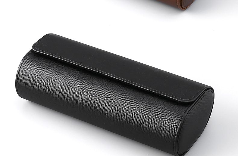 Watch Storage Box Portable Watch Box PU Three Position Watch Box Dustproof And Drop Proof Mechanical Watch Box Travel Watch Bag_voghion.com
