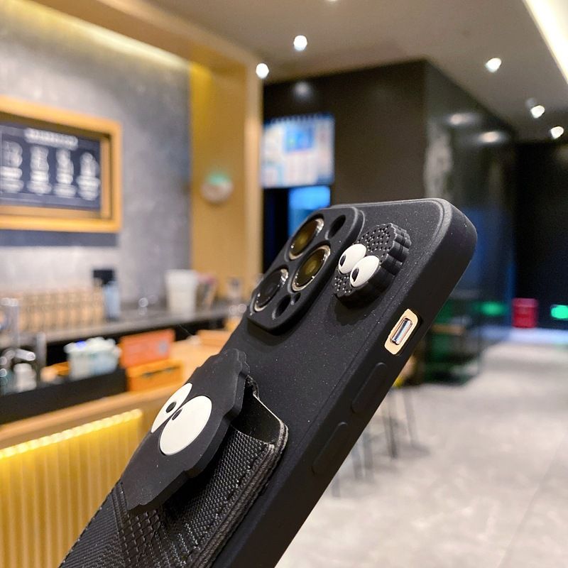 Schwarze Kohlekugelhülle für Samsung Note 8 9 10 20 Ultra Crossbody Kartentasche Handyhülle für Galaxy Note 20 10 9 8 Plus Lanyard Cover_voghion.com