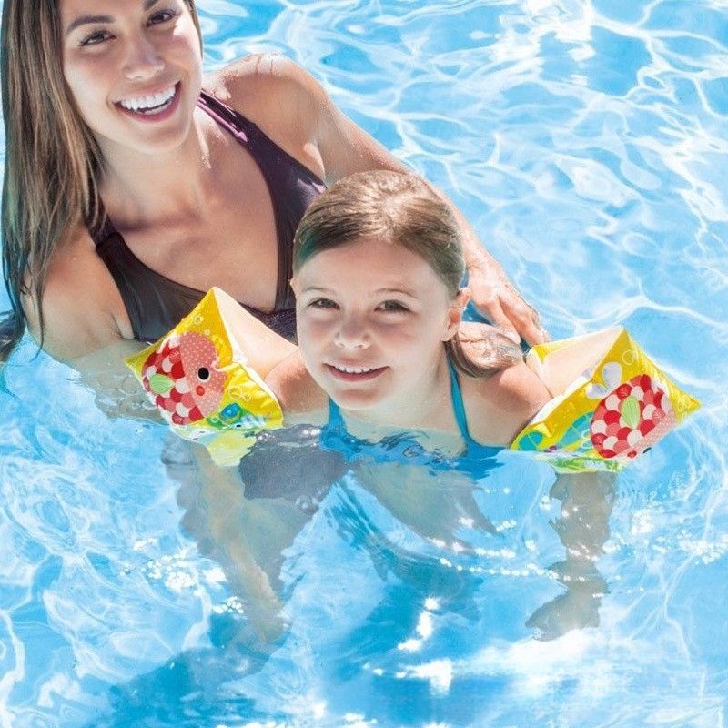 Intex Inflatable Swim For Children, Aid, Swimming Arm Float, PVC Water Safety Vest_voghion.com