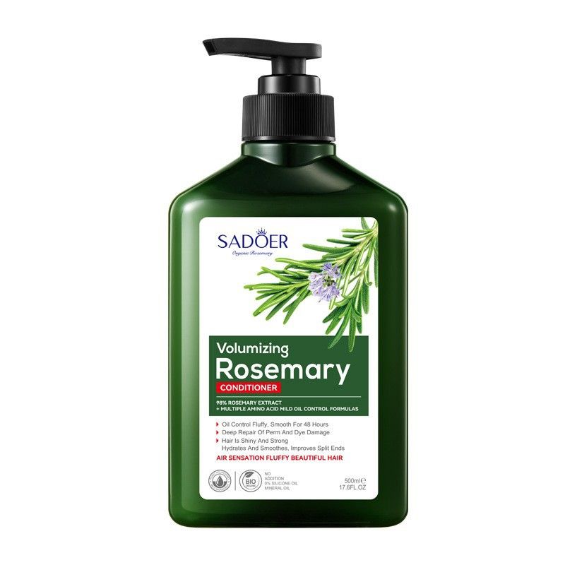 SADOER Rosemary Oil Control Repair Condicionador Suavizante Máscara Capilar Hidratante e Nutritiva em Inglês_voghion.com