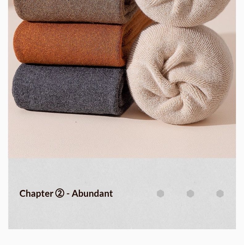 Voyage Knee Pads Women Autumn Winter Over-the-Knee Leg Warmers Terry Fleece Thickened Warm Non-Slip Black Women's Long Socks_voghion.com