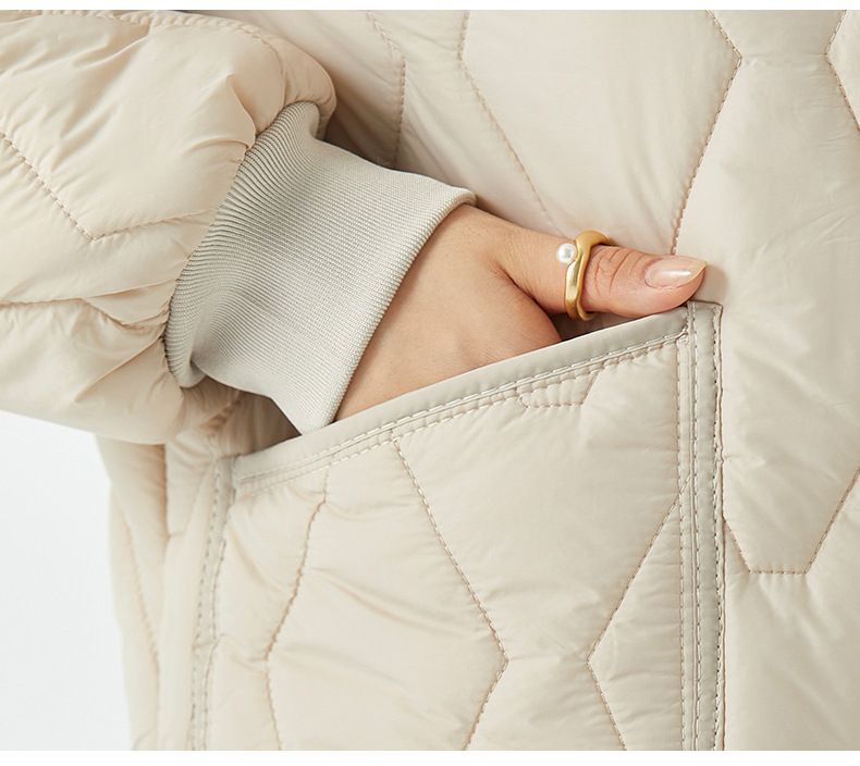 Unisex-Winterjacke mit Fleecefutter und Reißverschluss – warmer Mantel in Übergröße mit dicker Polsterung für Damen und Herren (mehrere Farben und Größen)_voghion.com