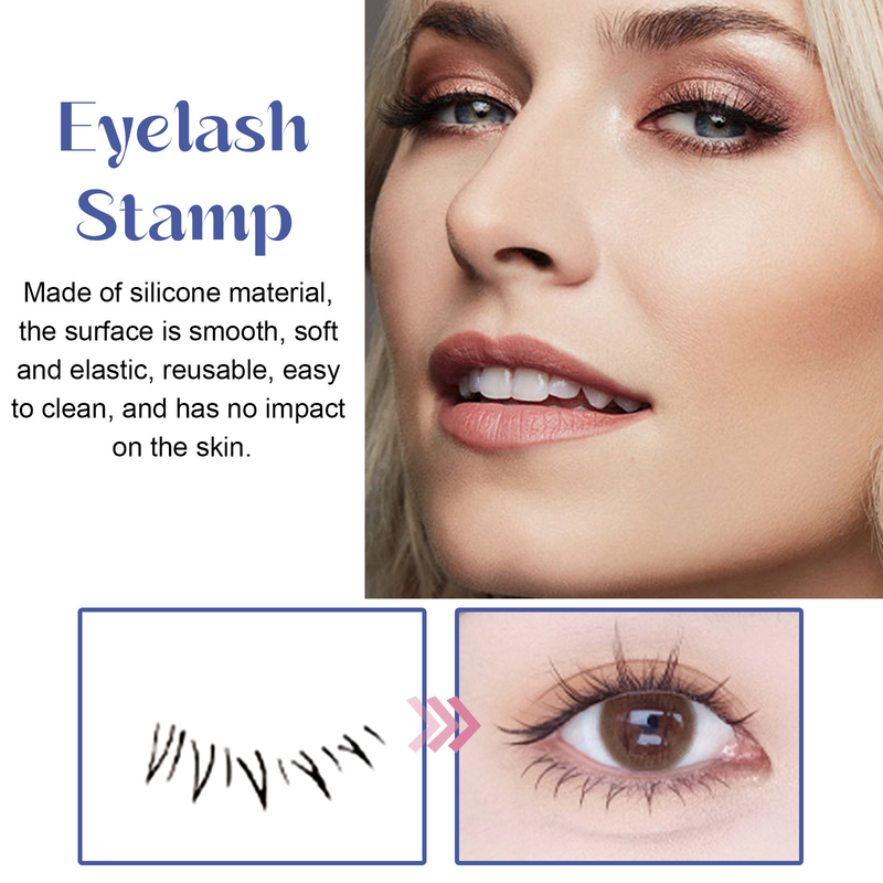 EELHOE Eyelash Seal, sigillo per ciglia fai da te, stampa tridimensionale, assistente per ciglia impermeabili a lunga durata senza rimozione del trucco_voghion.com