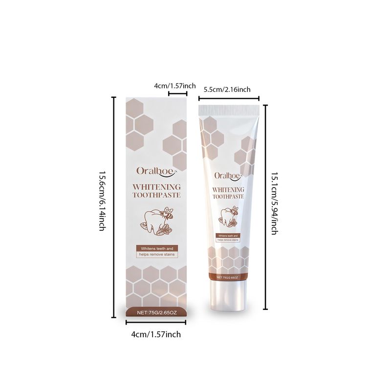 Dentifricio alla menta ORALHOE Pulizia quotidiana Odore di tartaro Alito fresco a lunga durata Igiene orale_voghion.com