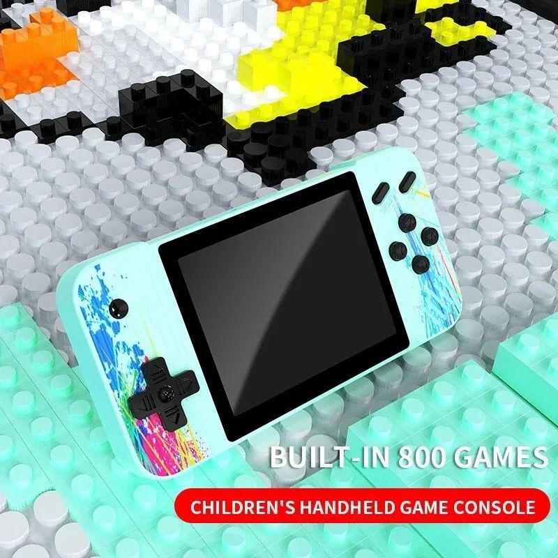 Console de jeux portable rétro 800 en 1, modèle Doodle, HD_voghion.com